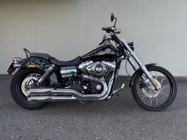 Harley-Davidson Dyna Wide Glide - Top Zustand, Schwarz!