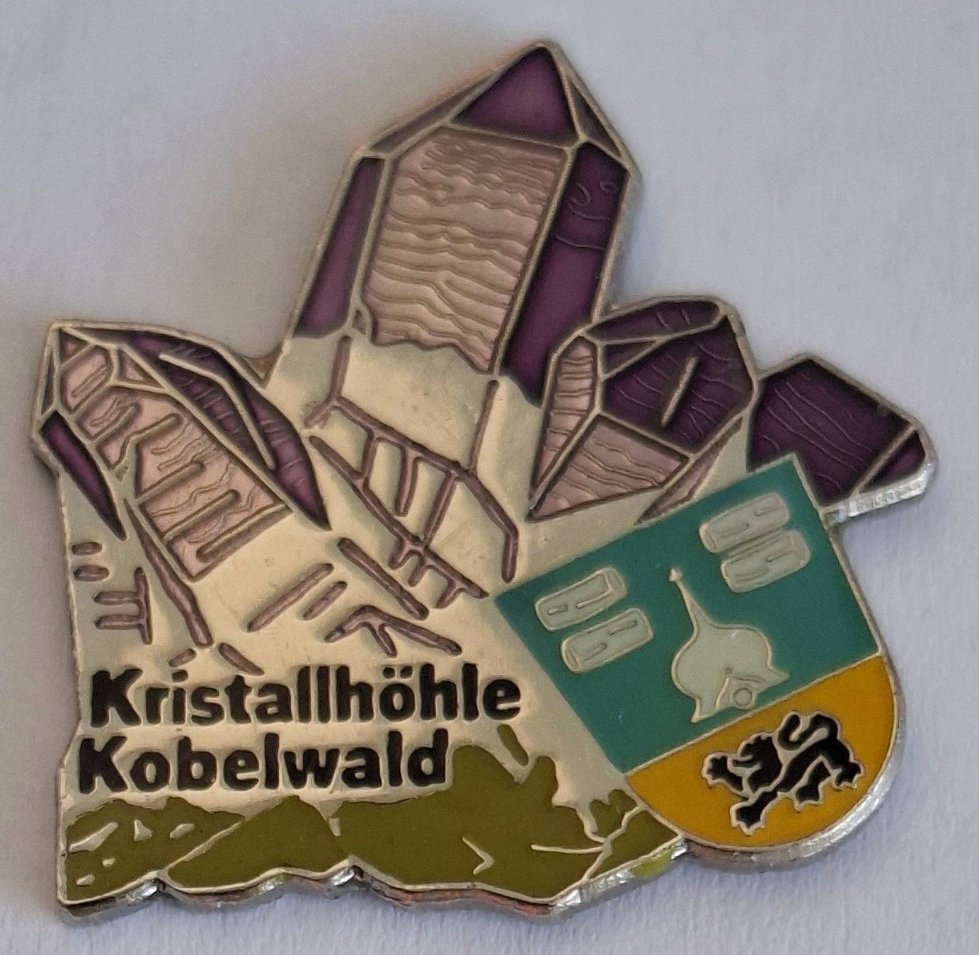 Plaketten & Abzeichen: Kristallhöhle Kobelwald – Gebraucht aus Hinterkappelen von Schampus