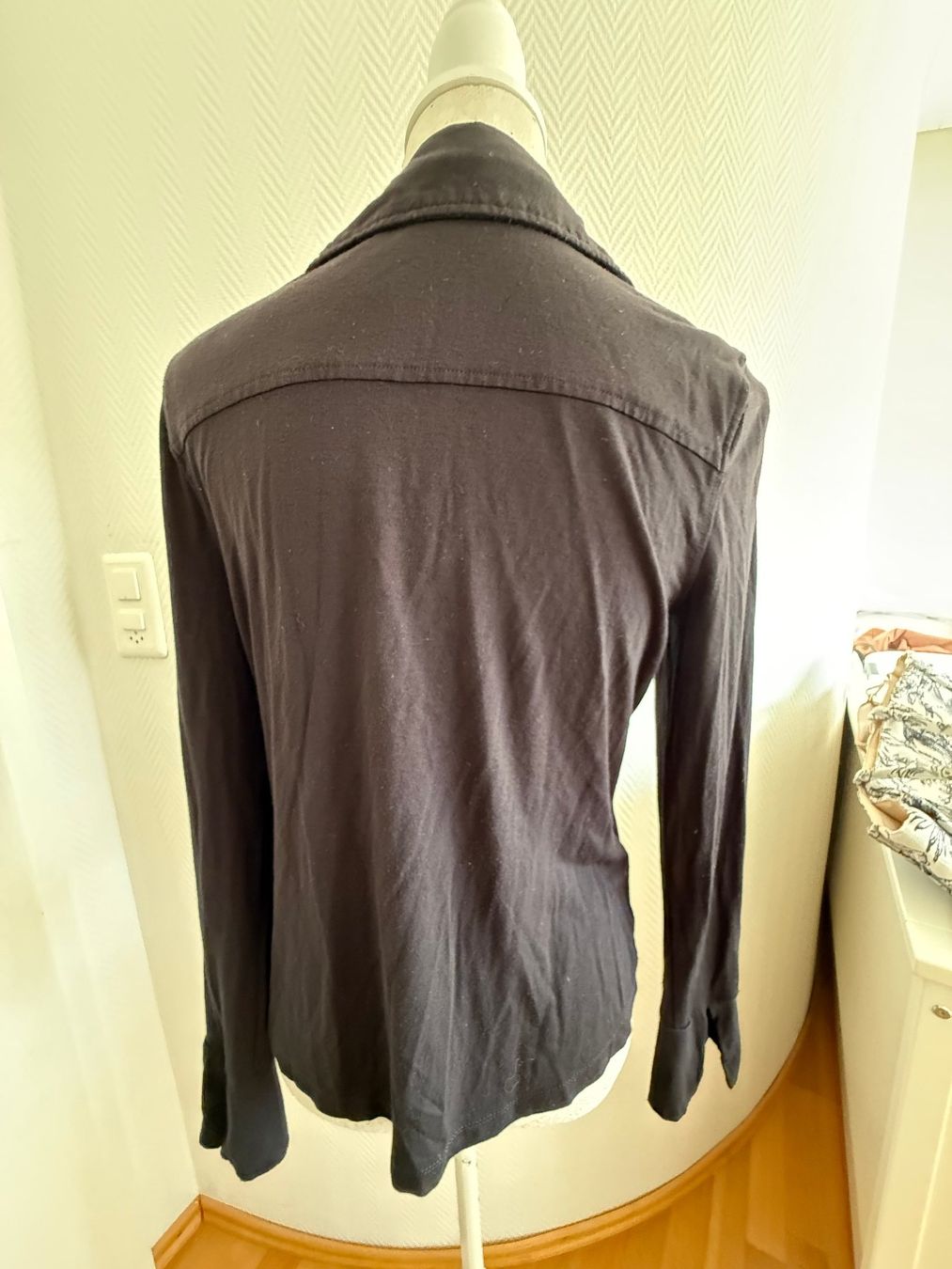 Mango Camicette: Mango Bluse Grösse M schwarz Viskose – Usato da Kirchdorf AG venduto da coco123 3
