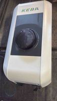 KEBA Ladestation Wallbox weiss gebrauchter Zustand