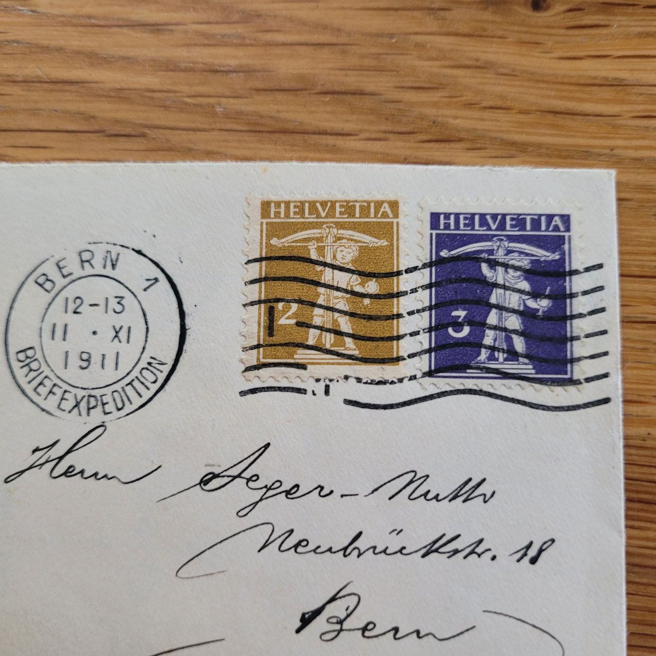 Tous les timbres: Brief Bern 1911 – D'occasion à Biel/Bienne par Destockweb 1