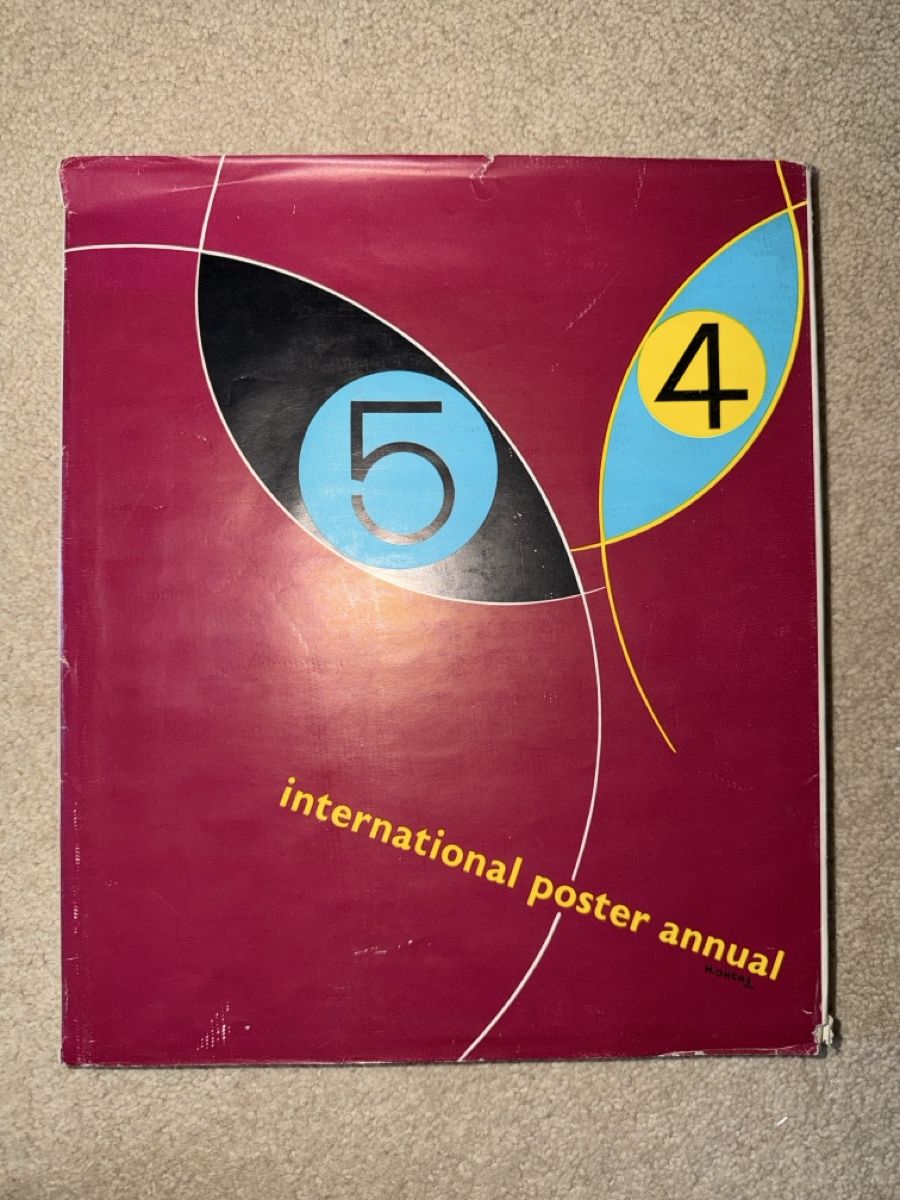 Libri: International Poster Annual 1954 – Usato da Ottenbach venduto da _elena99_