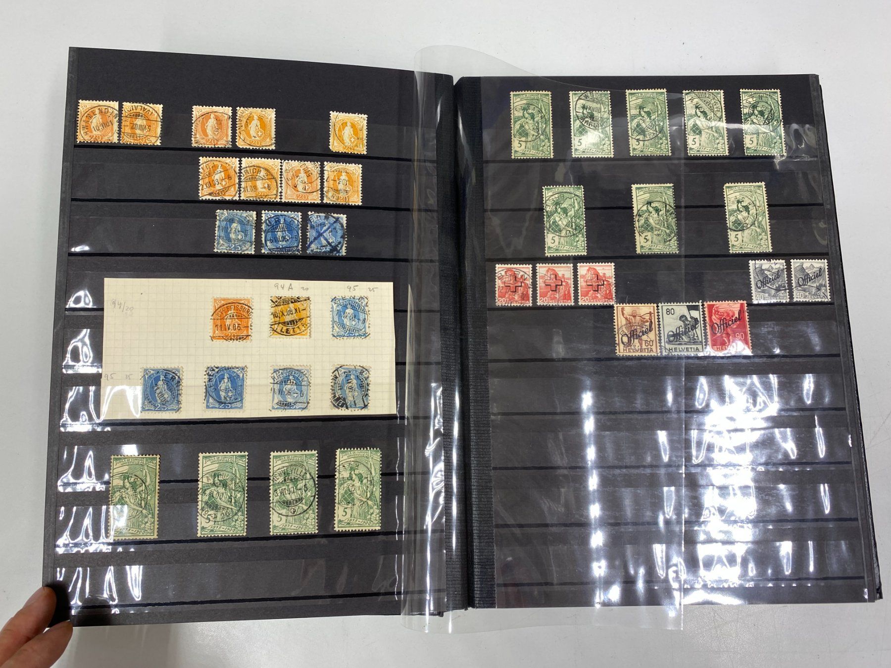 Tutti i francobolli: LOT CH Briefmarken ab 1850 /i502 – Usato da Bern venduto da JMsoehne1987 5
