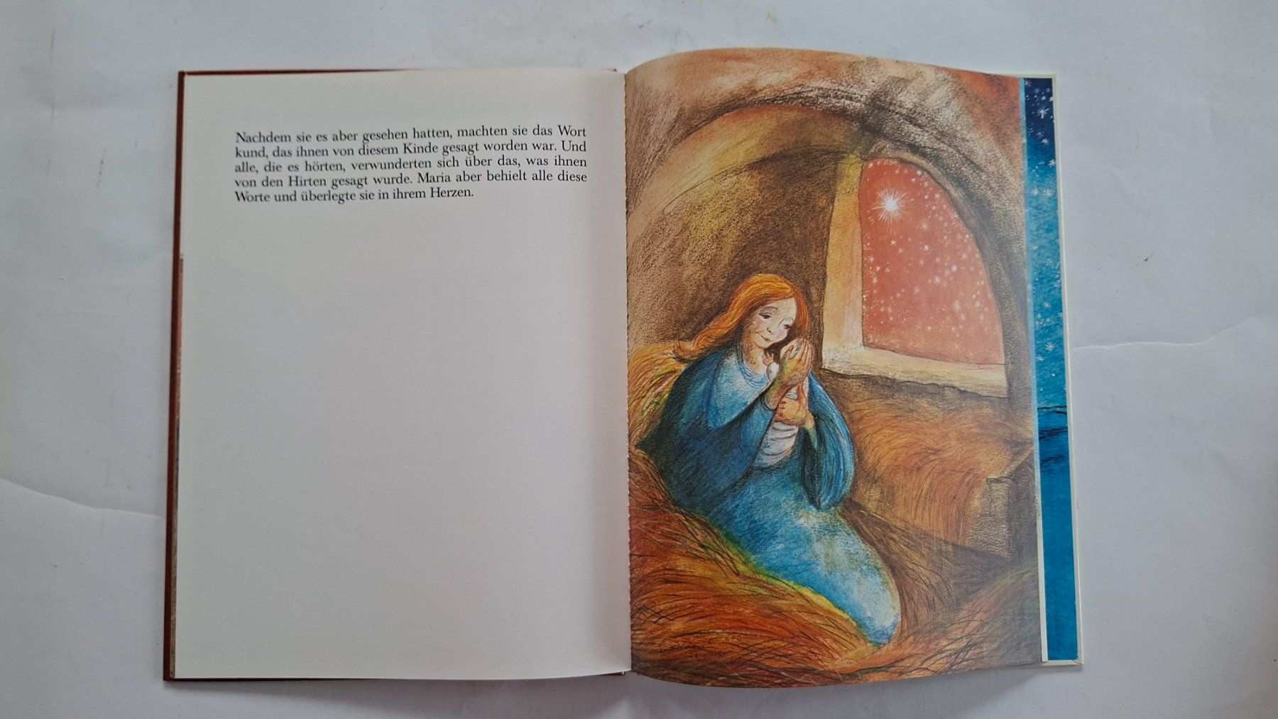 Bücher: Die Weihnachtsgeschichte, Bernadette, Bilderbuch – Gebraucht aus Opfikon von Diversamente 6