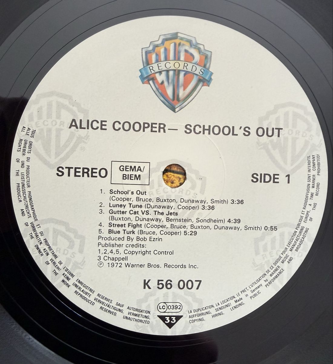 Dischi in vinile: Alice Cooper - School's Out LP, Schallplatte – Usato da Goldach venduto da Messerguru 3