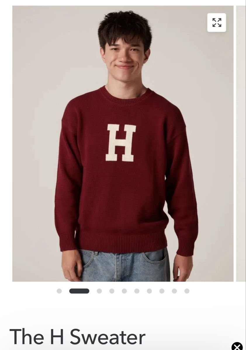 Maglioni & Felpe: Harvard H Wool Sweater – Usato da Zürich venduto da erofili 3