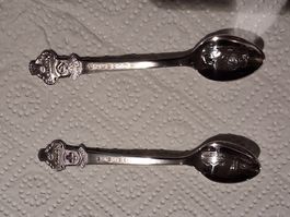 Lot de 2 cuillères Rolex Bucherer