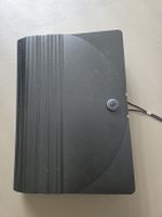 Dokumentenmappe schwarz mit Fächern