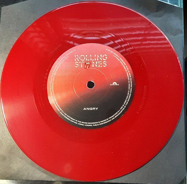 Schallplatten: Rolling Stones, Angry - 7" Single Red Etched EU 2023 Neu – Neu und originalverpackt aus Oberentfelden von Musicud 2