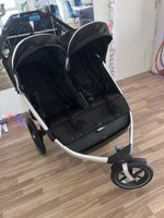 Top-Thule-Zwillings-Geschwisterwagen