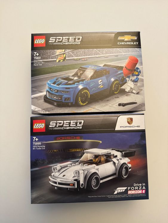 Lego Speed Champions Porsche 911 Chevrolet ZL1 75895&75891 | Kaufen auf ...
