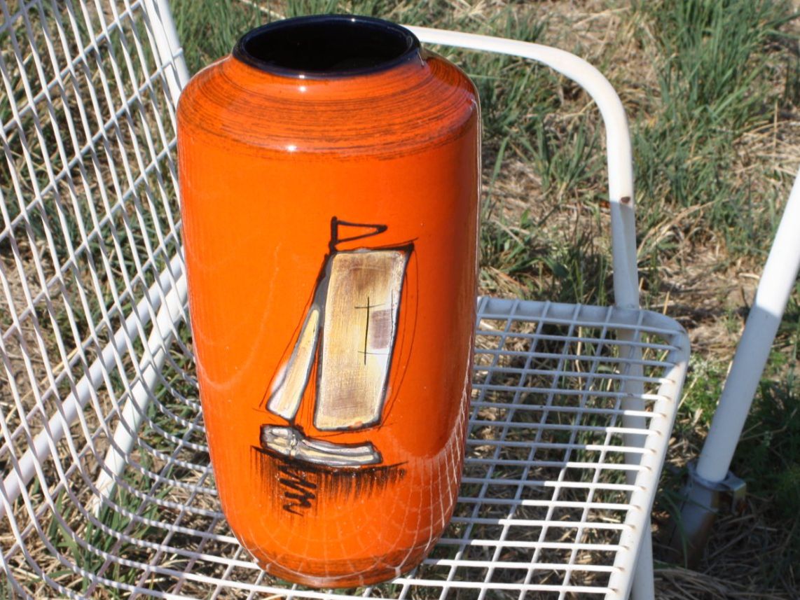 Vasi & Recipienti: SCHÖNE VINTAGE VASE W. GERMANY – Usato da Wauwil venduto da Pneuedy
