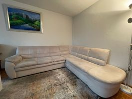 Ecksofa / Wohnlandschaft mit Bettfunktion