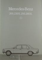 PROSPEKT | MERCEDES 200 BIS 280E - TYP W 123 | AB 11.1982