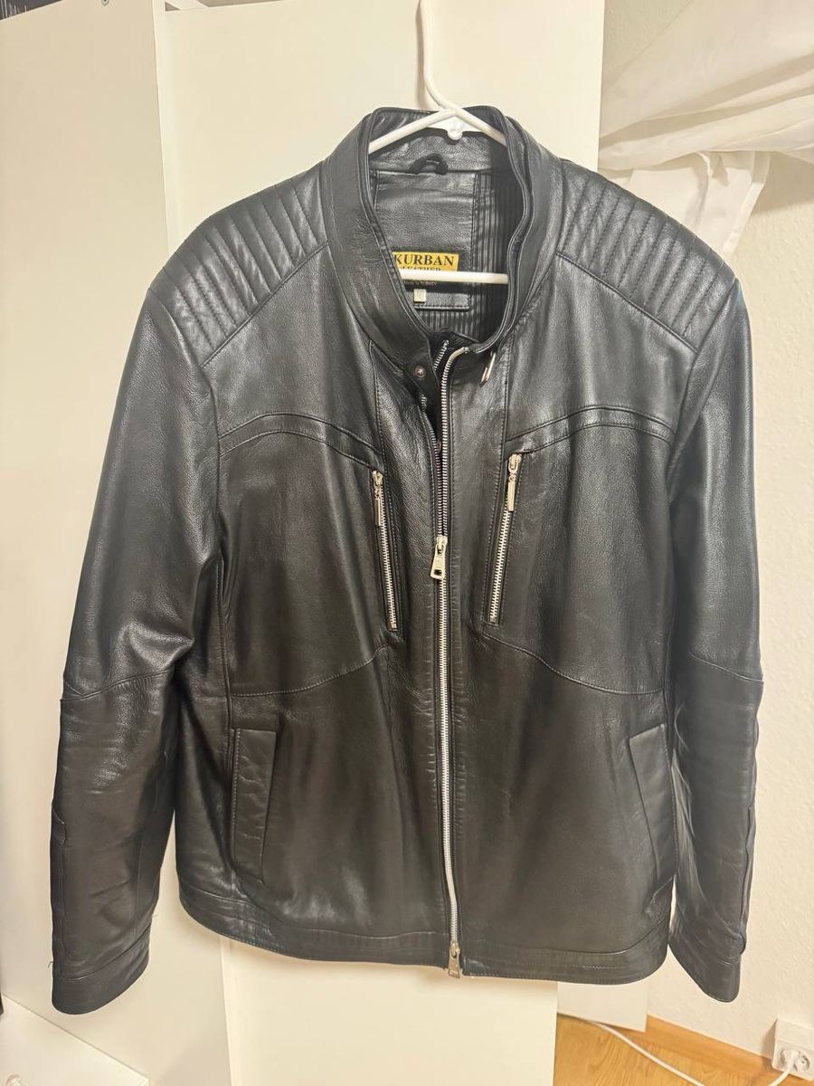 Giacche: Herren Echtlederjacke, Grösse L/XL – Usato da Basel venduto da gal_66s2