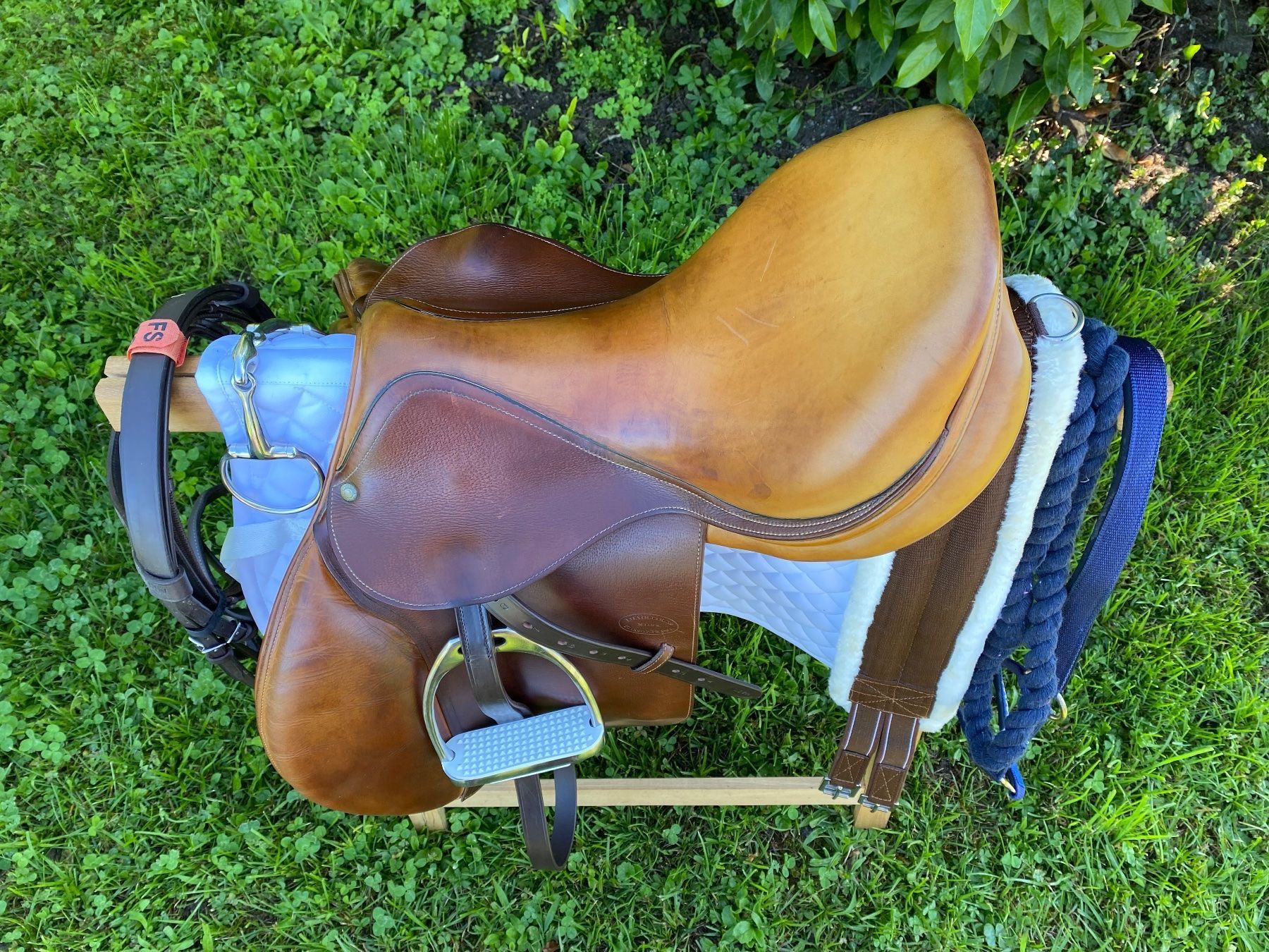 Selle & Accessori: schöner Devoucoux Vielseitigkeitssattel – Usato da Feldbach venduto da Fea1 2
