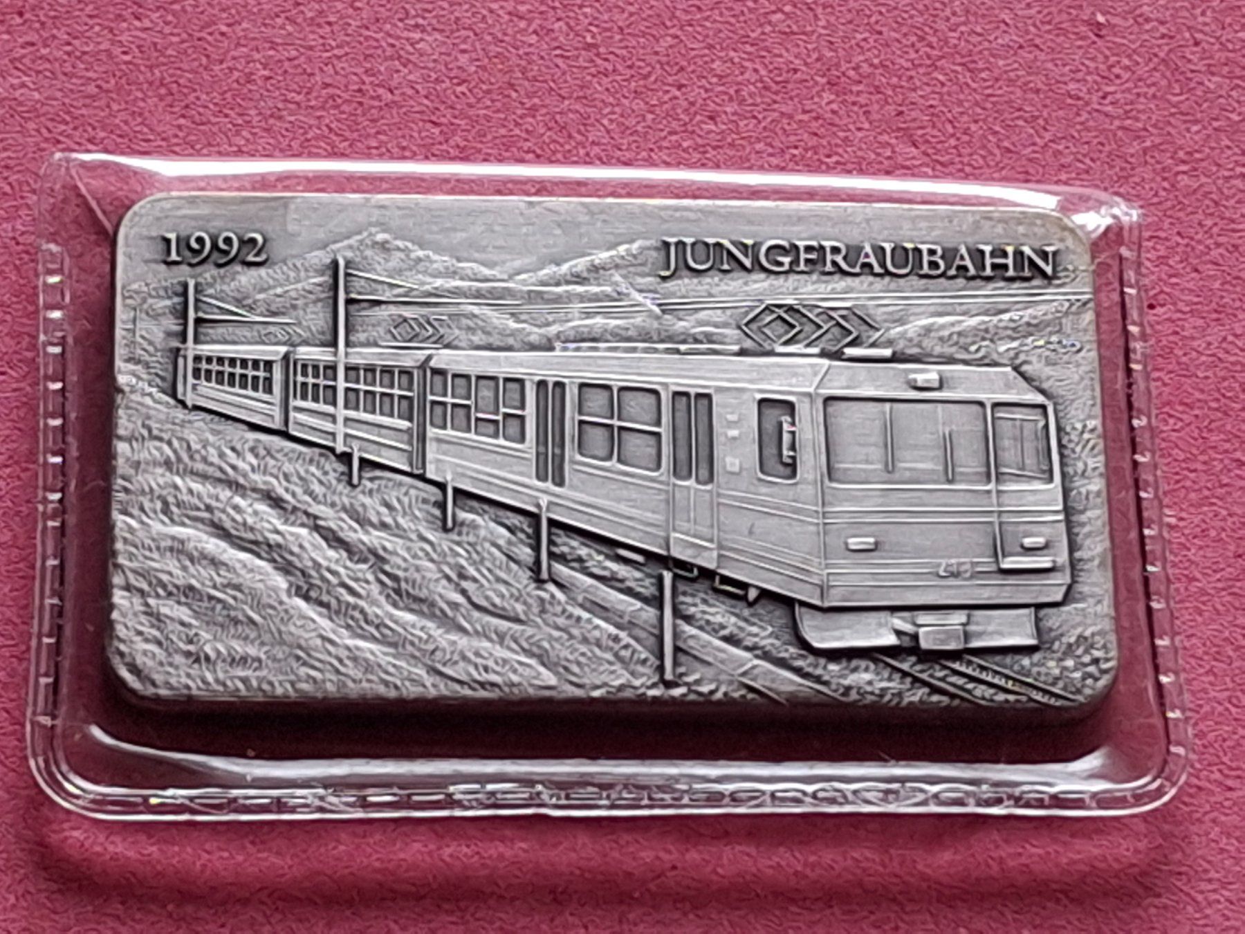 Métaux précieux: CH EISENBAHN - JUNGFRAUBAHN - OVP – D'occasion à Boniswil par dpd4coins