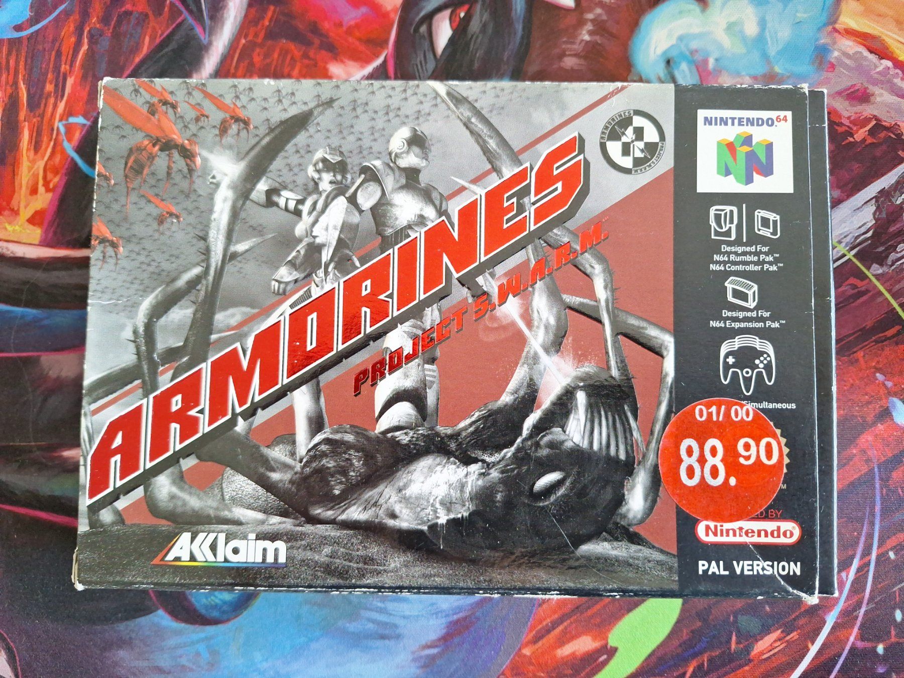 Giochi: Armorines + OVP + Anleitung - N64 – Usato da Altstätten SG venduto da GGsGameshop