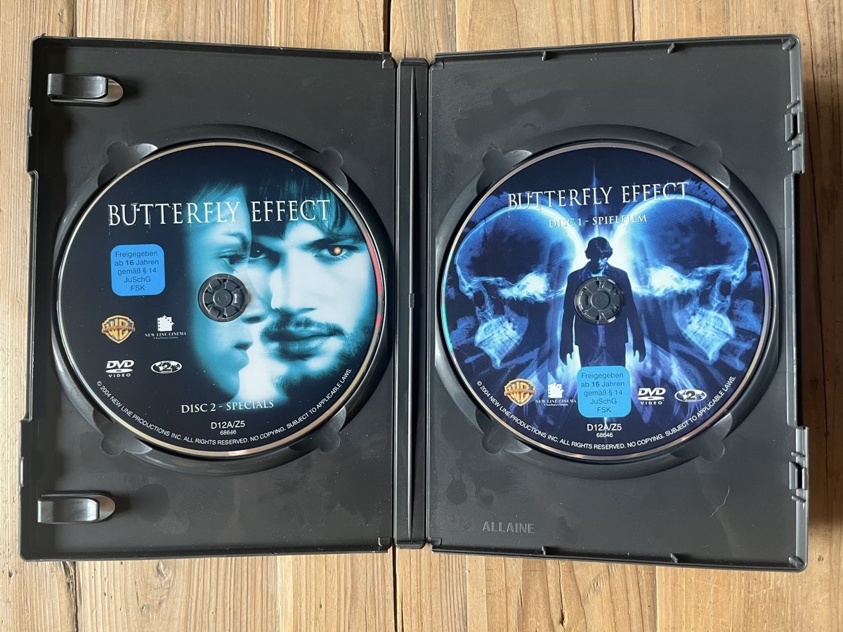 Tous les DVDs: Butterfly Effect DVD Ashton Kutcher Amy Smart – D'occasion à Nussbaumen TG par boltsi_87 2