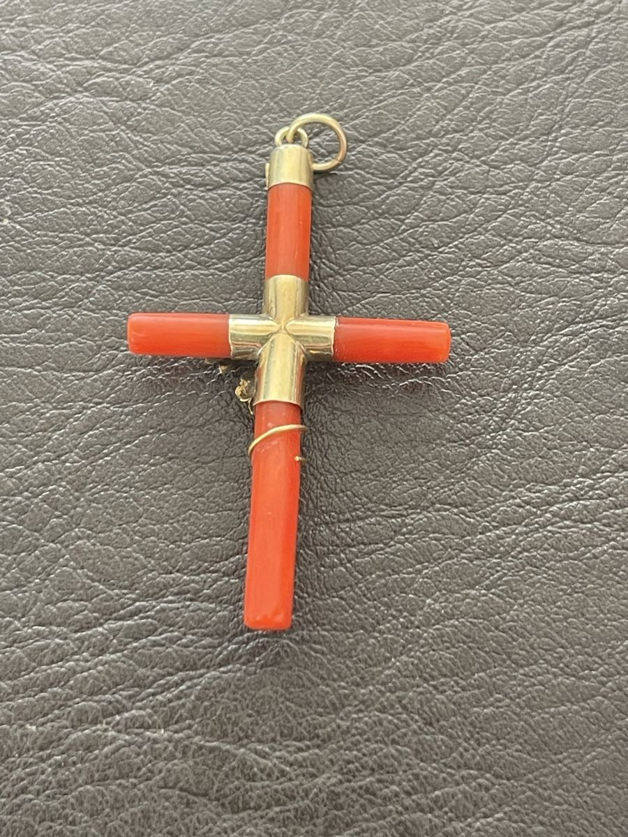 Ciondoli: Antik Victorian Sardinian Kreuz – Usato da Männedorf venduto da FigliMigli 1