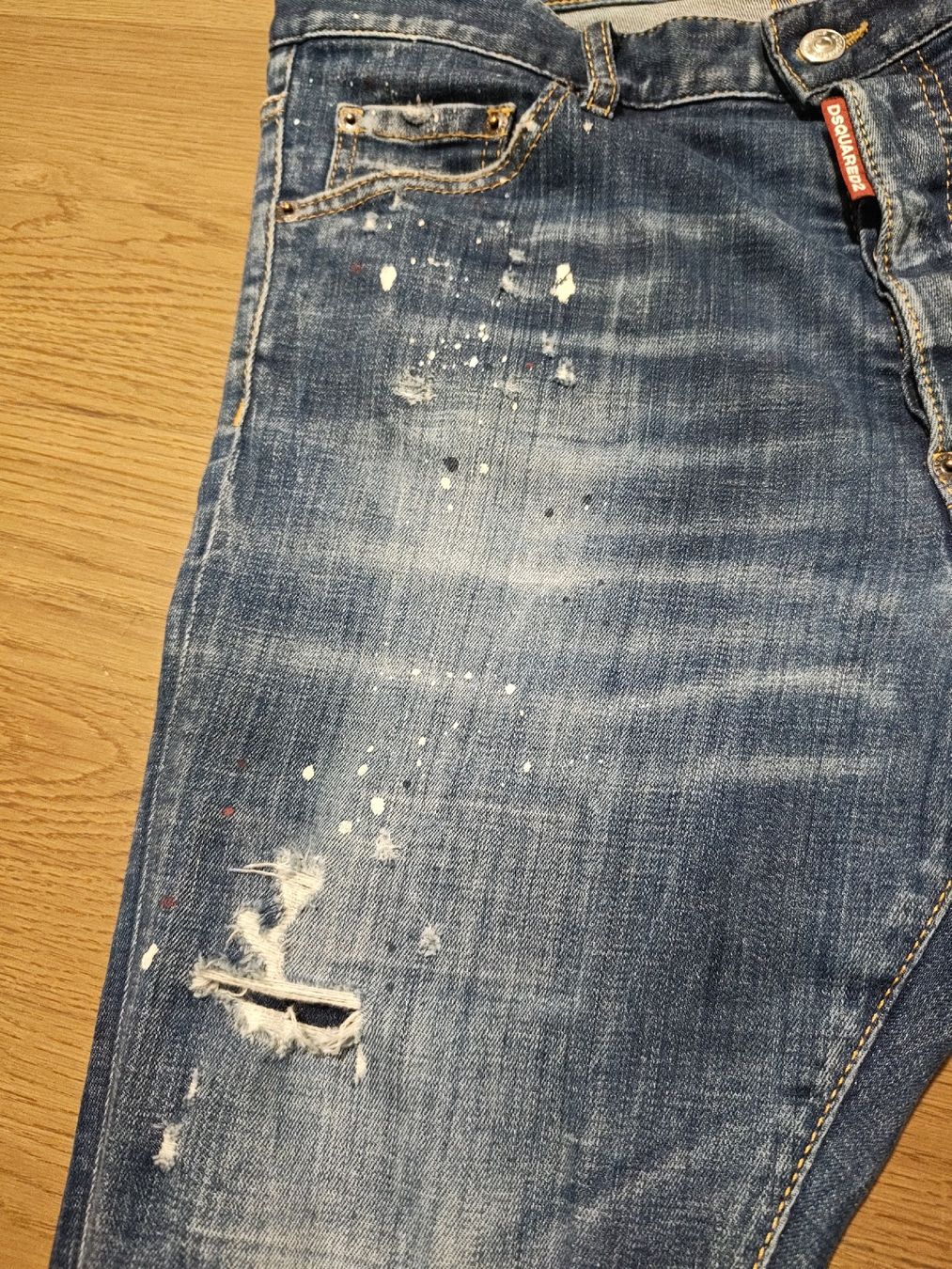 Dsquared2 Jeans: Dsquared2 Herren Jeans Gr 48 Slim Fit – D'occasion à Seon par chf_g29b 2