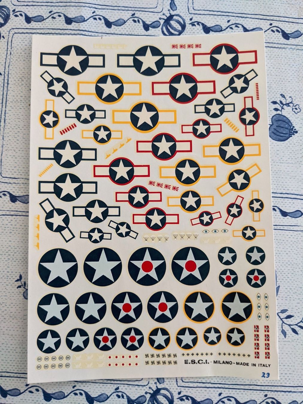 Kit di modellismo & Modellini statici: Esci USAAF Insignias WK2 – Usato da Neuenhof venduto da Abakan