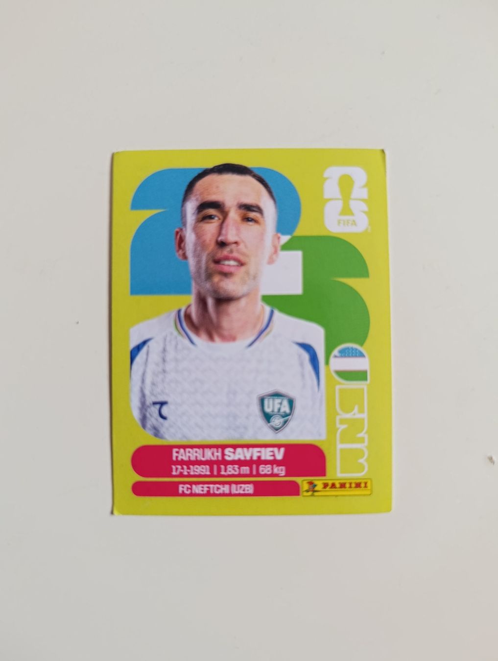 Panini Cartes à collectionner: Panini World Cup 2026 UZB 3 Sayfiev – Neuf (Voir description) à Lavey-Village par pas_7xd2