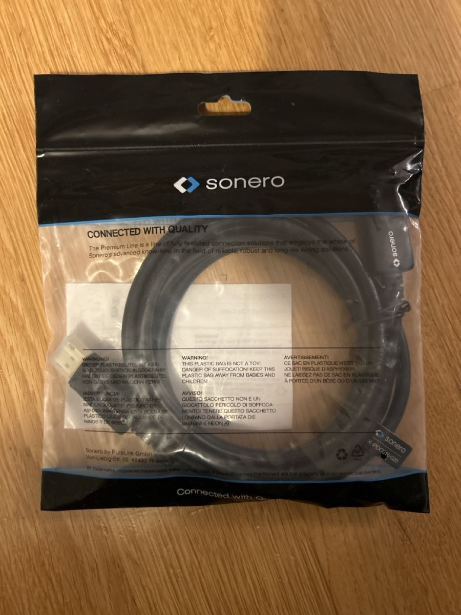 Cavi: DisplayPort-Kabel – Nuovo e nell'imballaggio originale da Grüt (Gossau ZH) venduto da Searose 1