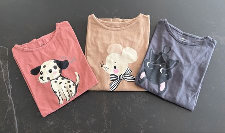 Langarmshirts Gr. 134/140 NEU