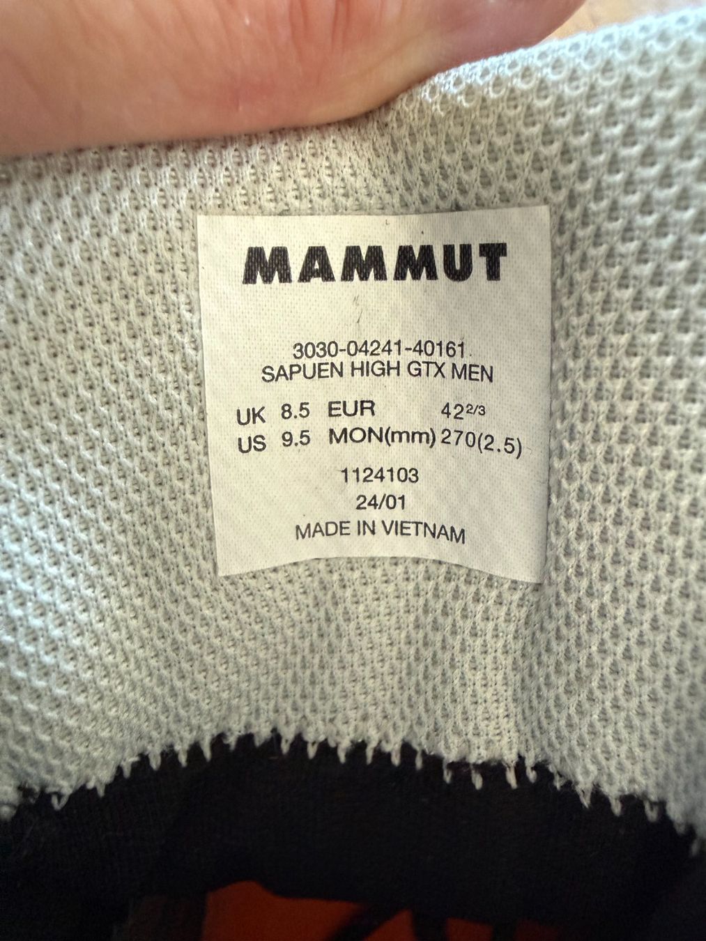 Chaussures hommes: Mamut Herren Wanderschuh – D'occasion à Matzingen par Mountain66 4