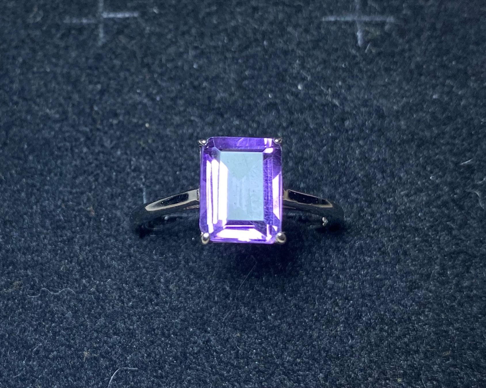 Ringe: Amethyst Ring Silber 925 vergoldet 💎✨ – Neu und originalverpackt aus Laax GR von Kiki-Kingdom2 6