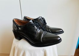 FRATELLI ROSSETTI LACKLEDER-SCHNÜRSCHUHE 34