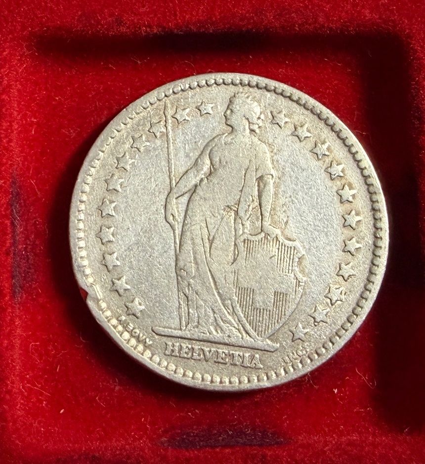 Tutti le monete: 2.00  Franken Stück 1879 - silber – Usato da Samedan venduto da Gischpel25 1