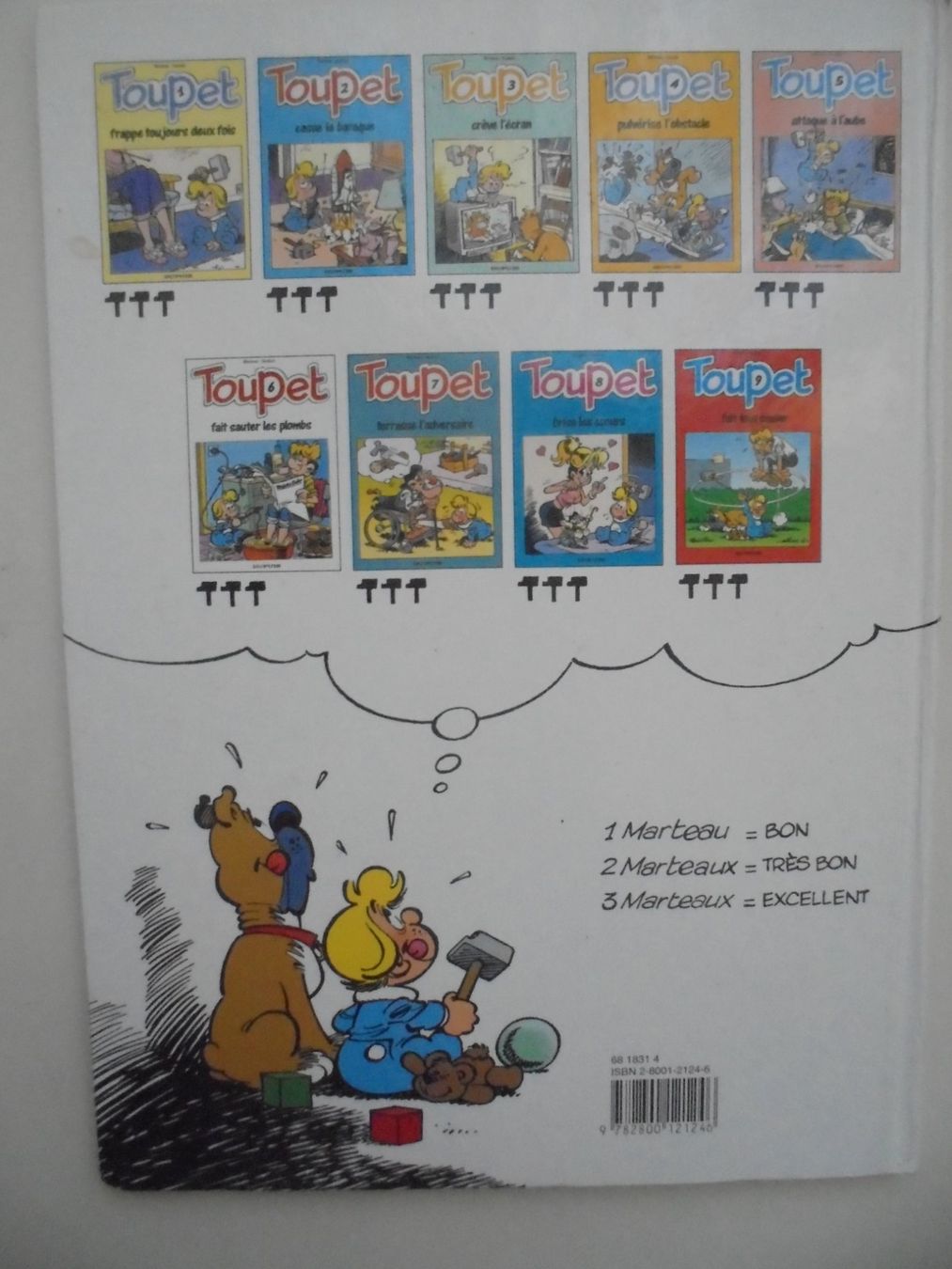 Fumetti: Toupet " 6) fait sauter les plombs " – Usato da Eclépens venduto da Consuelo 1