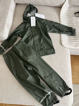 NAME IT REGENANZUG 2TEILIG GRÜN GR 110 NP 57.-