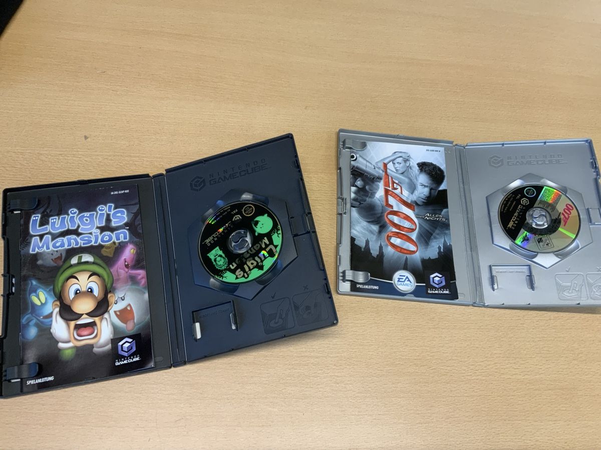 Nintendo Spiele: 2 CameCube Luigi – Gebraucht aus Niederuzwil von Miami1999 1