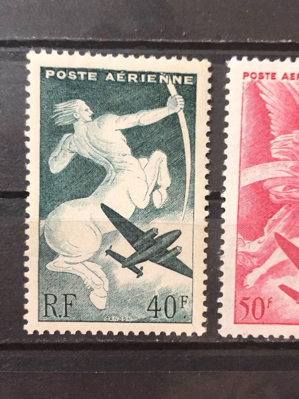 Tutti i francobolli: () Mythologie Poste Aérienne Neufs 1946** – Nuovo e nell'imballaggio originale da Lausanne venduto da ffhoud 1