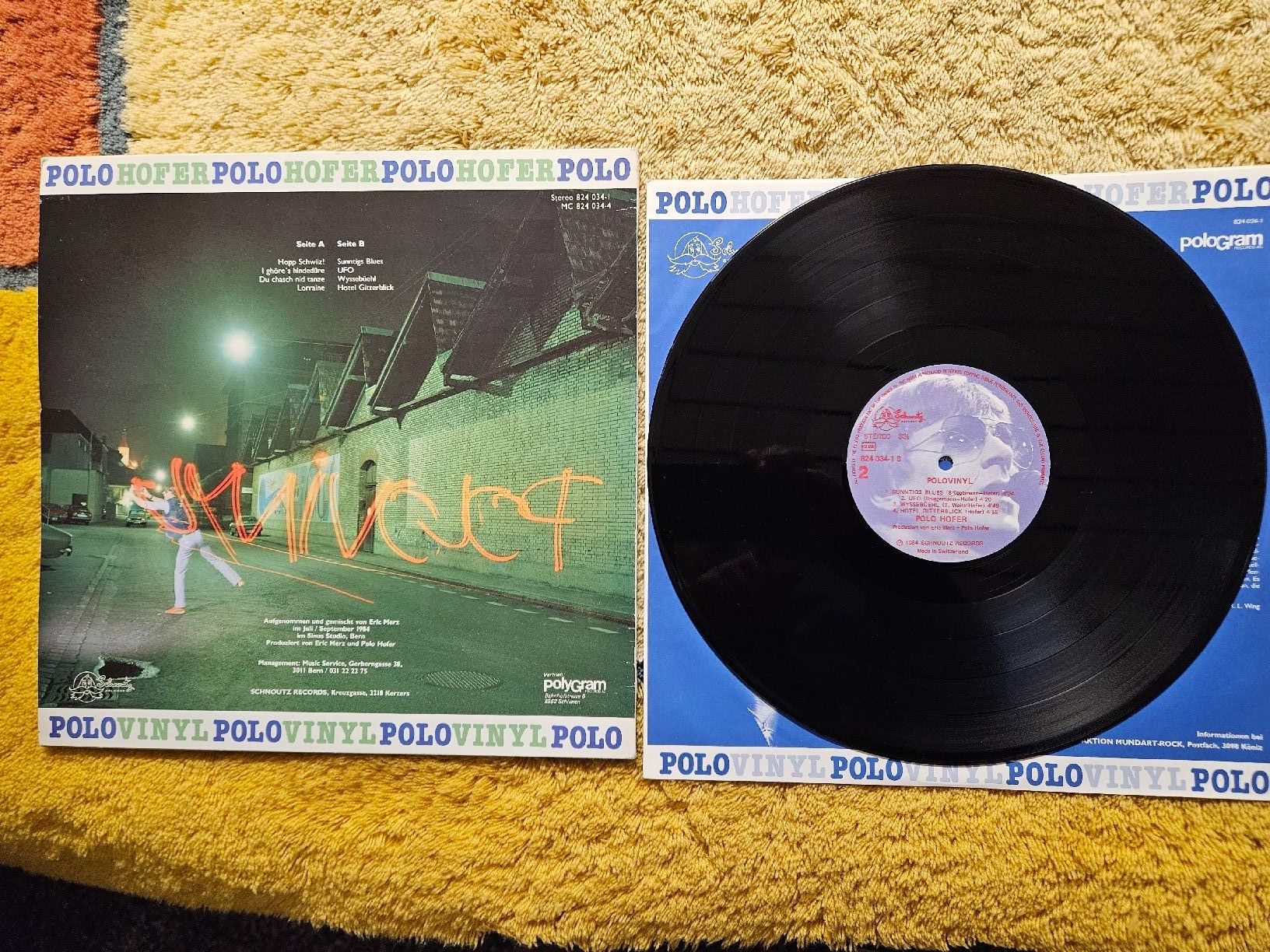 Dischi in vinile: Polo Hofer Schallplatte - Polovinyl – Nuovo (secondo la descrizione) da Lyss venduto da Alexine 1
