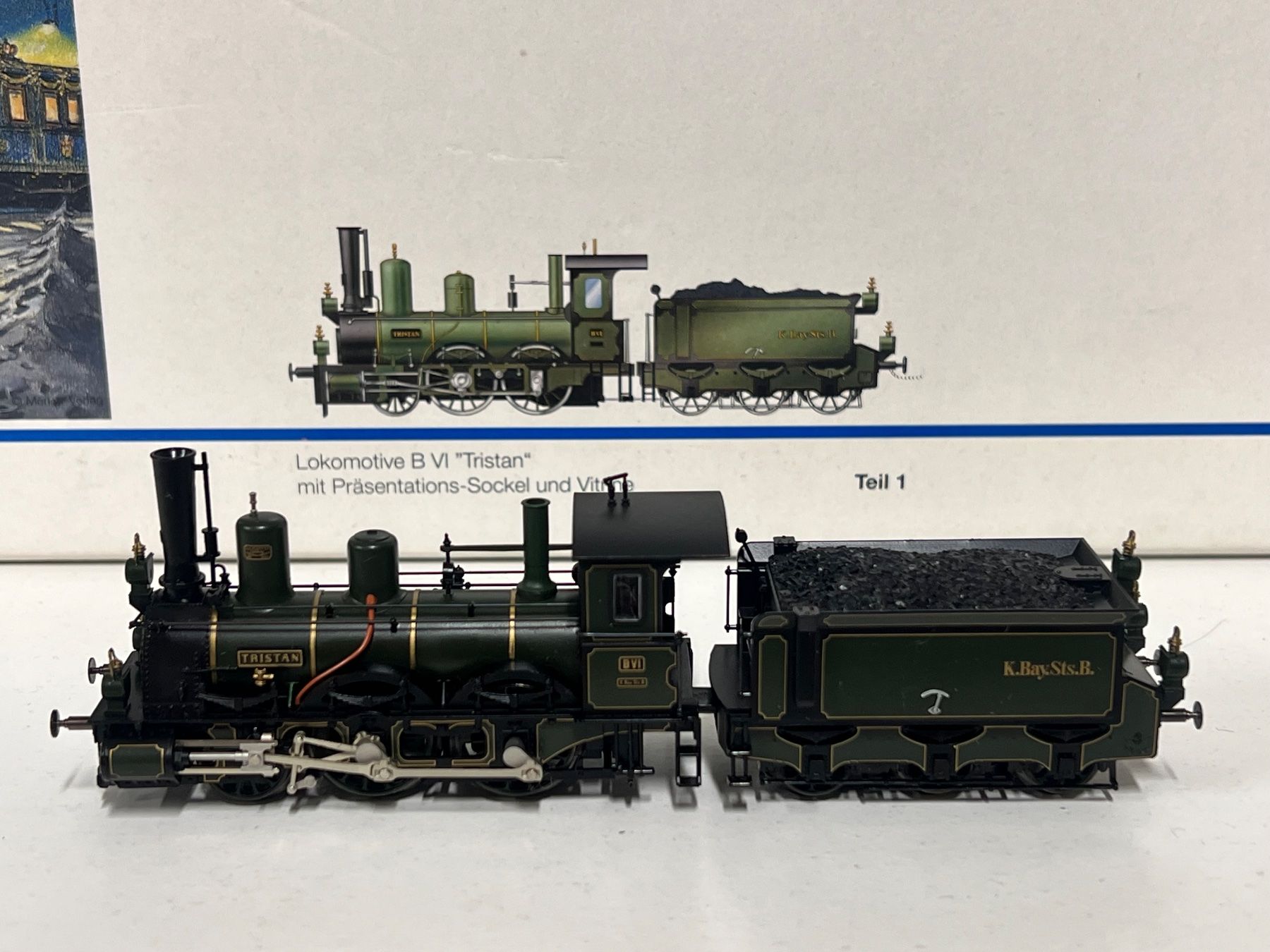 Märklin Modellini di ferrovie: Märklin König Ludwig Zug Digital HO AC – Nuovo e nell'imballaggio originale da Geroldswil venduto da TopTrain54 4