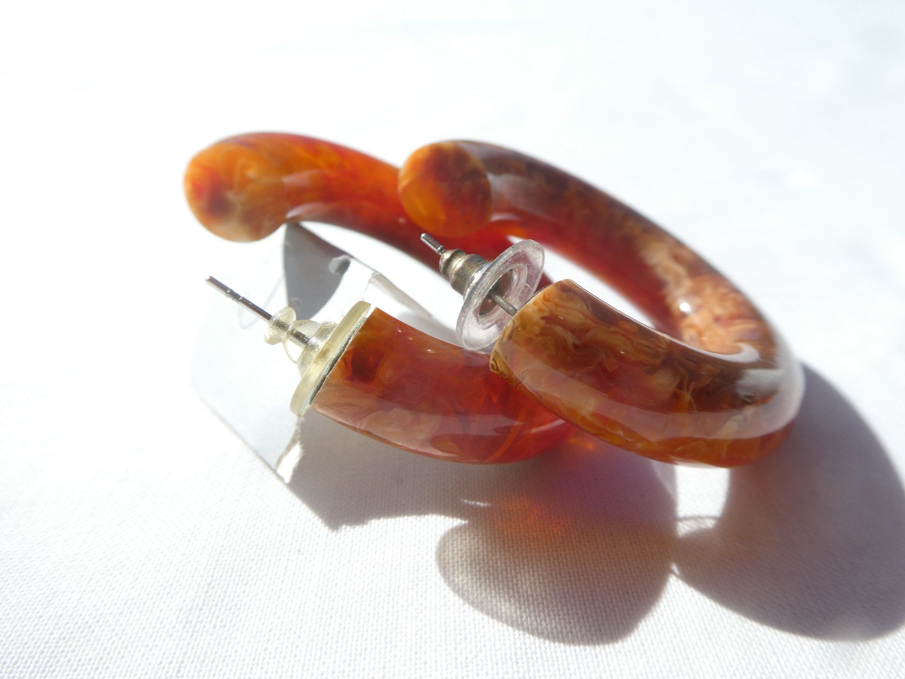 Ohrringe & -stecker: Vintage Creolen, Modeschmuck – Gebraucht aus Gattikon von kaandooh 3