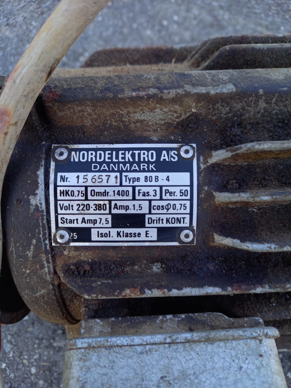 Moteurs: Elektromotor – D'occasion à Schenkon par adano 1