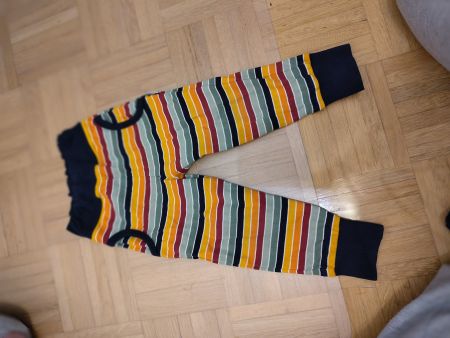 Jakoo Trainerhose bunt gestreifelt, mit verstellbarem Bund