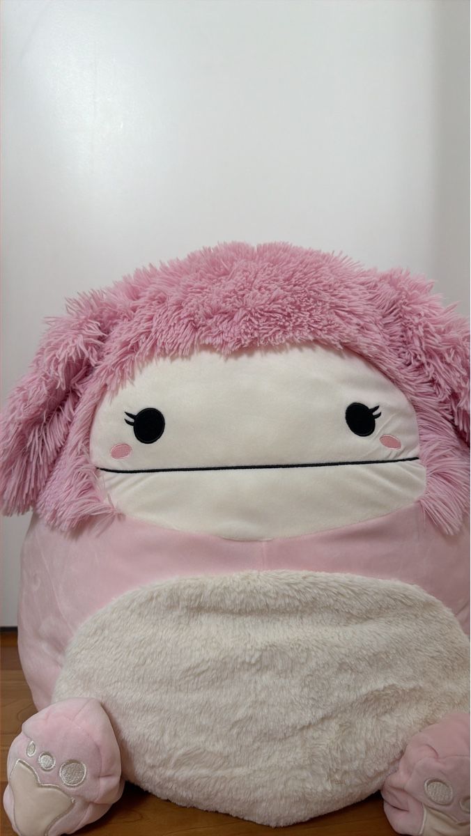 Squishmallows Giocattoli: Squishmallow - rosa/süsses Monster - Gewaschen! – Usato da Fällanden venduto da Melinazh