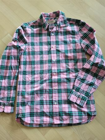 Burberry London  Chemise / Hemd Rosa Grün Kariert Gr. S