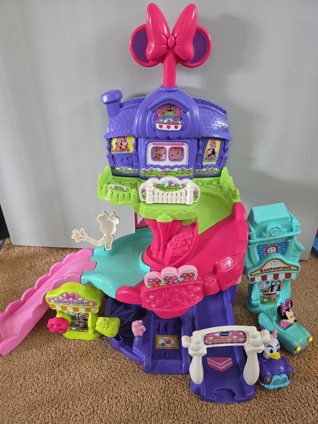 Vtech Giocattoli: Vtech Einkaufsabenteuer Tut Tut Minnie Maus – Usato da Unterentfelden venduto da Panda-87