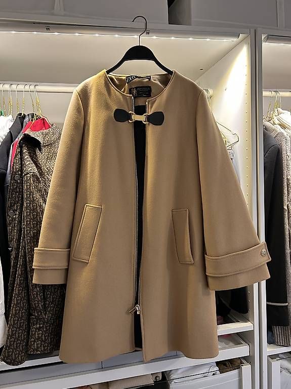 Zara Cappotti: Zara Manteco Mantel beige – Nuovo (secondo la descrizione) da Zuchwil venduto da celixne 3