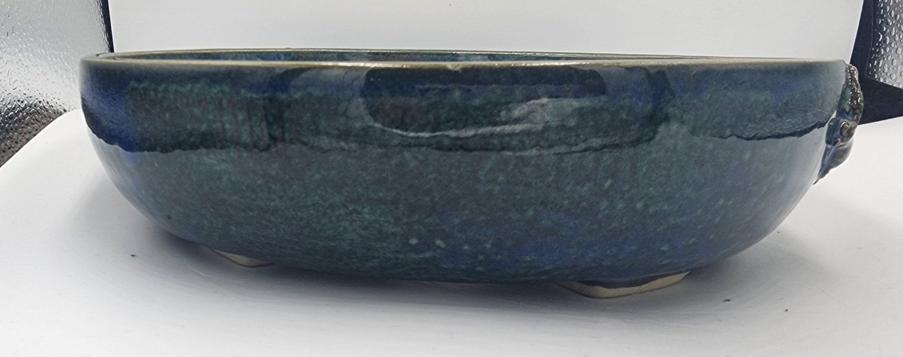 Vasi per fiori: Neu Handgemachte Bonsaischale mit Relief  Steinzeug – Nuovo (secondo la descrizione) da Basel venduto da TKpottery 3