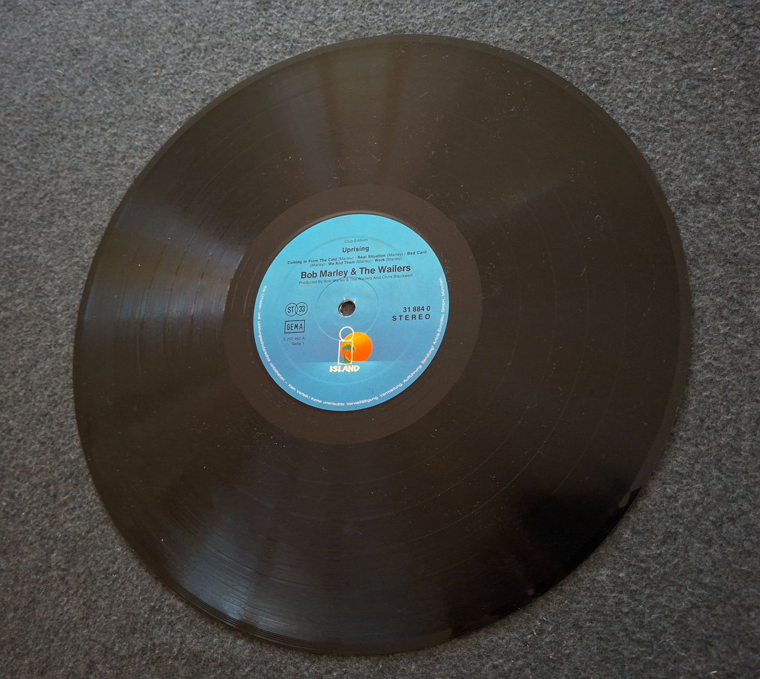 Schallplatten: Bob Marley & the Wailers, Uprising, LP – Gebraucht aus Merenschwand von lea61 2