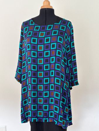 Seidentunika von Marina Rinaldi Gr L/XL