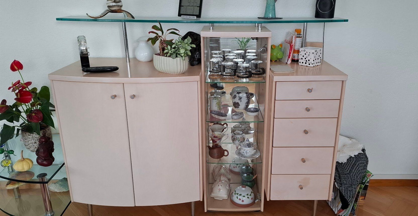 Scaffali: Wohnwand + Sideboard, ZU VERSCHENKEN – Usato da Obfelden venduto da Dmx6t947 4
